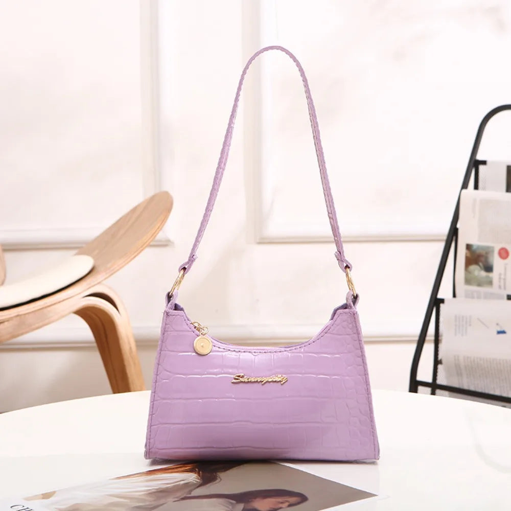 Versatile New Fashion Crossbody Bag Women's Simple Underarm Bag Casual Fashionable Diagonal Shoulder Bag