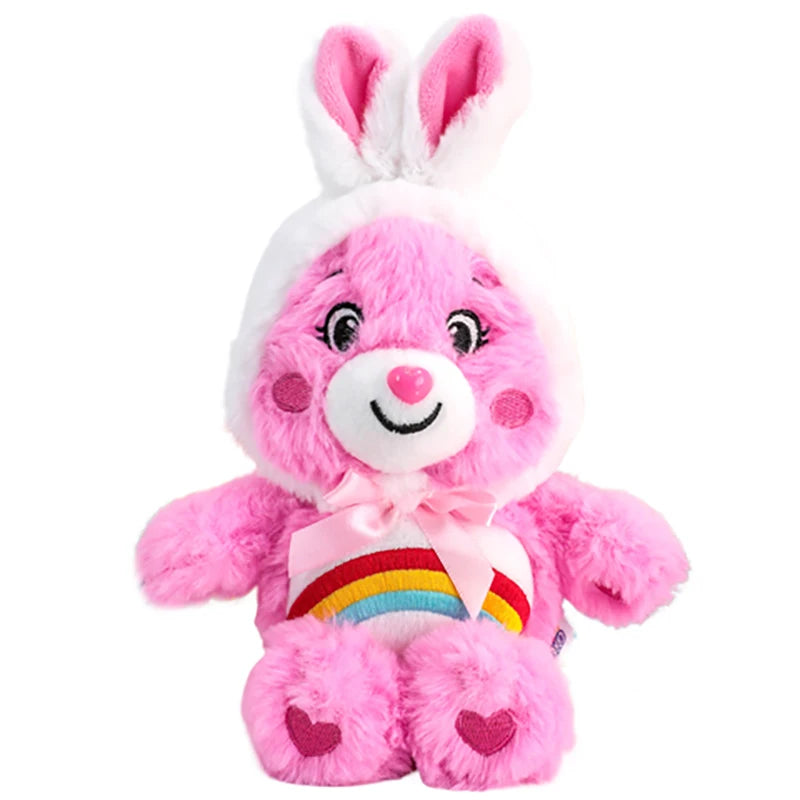 Care Bears 20cm Suction Cup Plush Pendant Rabbit Ear Bear Doll Car Home Decor Bag Ornament Lovely Birthday Gift for Kids & Fans