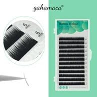GLAMLASH Y YY W Shape Mesh Fake Natural Eyelash Extension C/D/L/LU Makeup Lashes Hand-woven Y False Premade Volume Lash