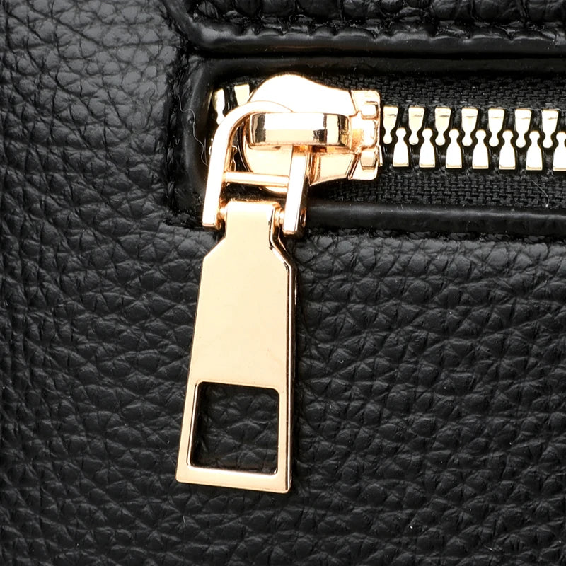 Brand Luxury Large Capacity Multilayer Shoulder Messenger Bag Women High Quality Leather Handbag Design Female Crossbody Tote
