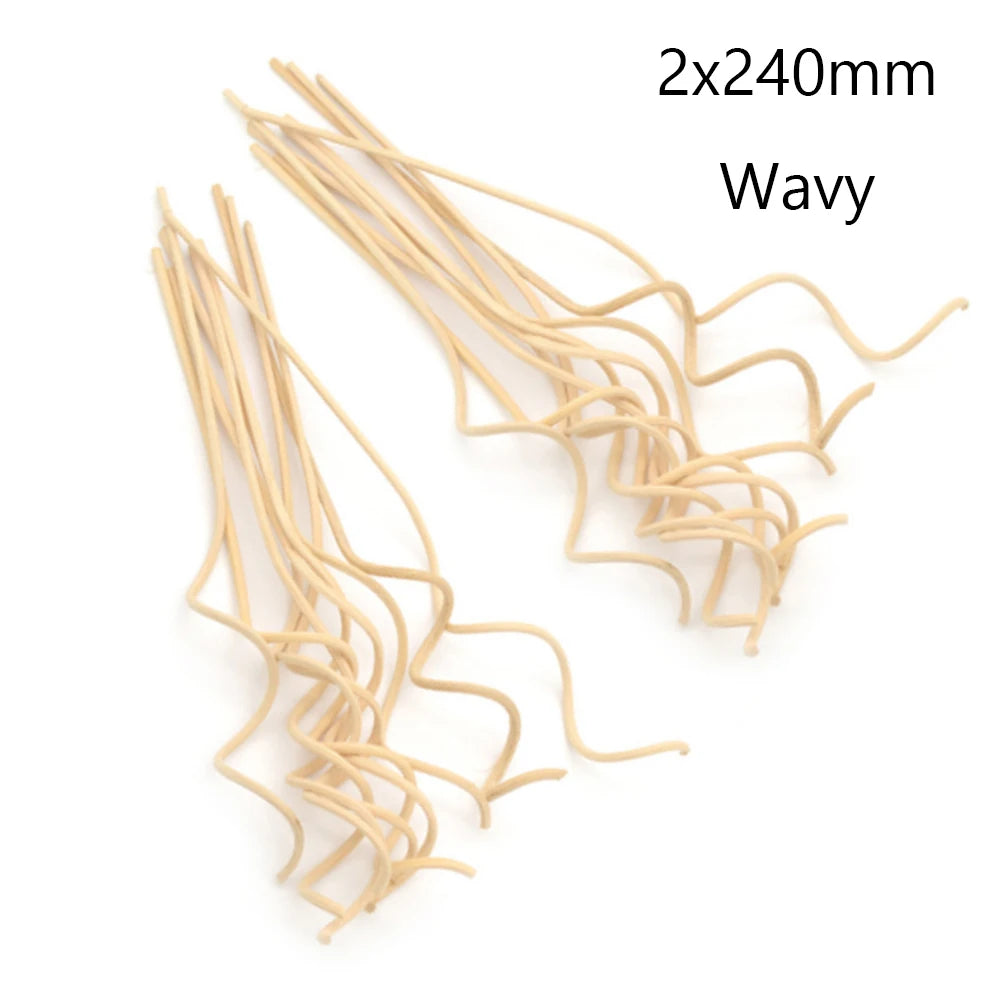 20-100pcs Natural Reed Diffuser Sticks, Rattan Fireless Fragrance for DIY Home Decor, Aromatherapy & Ornament Crafting