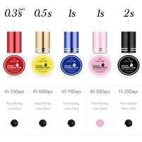GLAMLASH Y YY W Shape Mesh Fake Natural Eyelash Extension C/D/L/LU Makeup Lashes Hand-woven Y False Premade Volume Lash