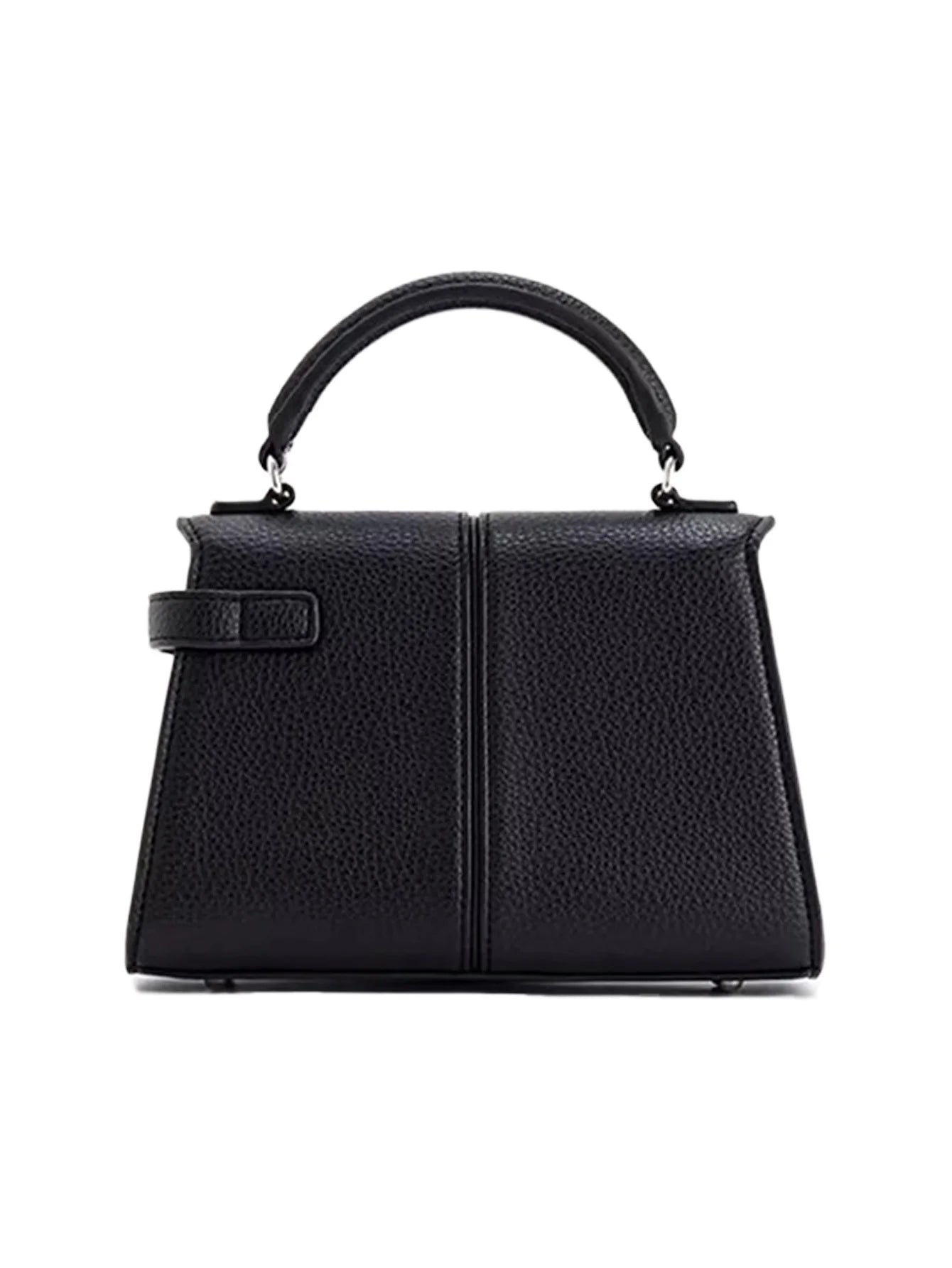 Trapezoidal bag new leather women's bag senior cross-body bag Fashion niche hand bag commuter bag