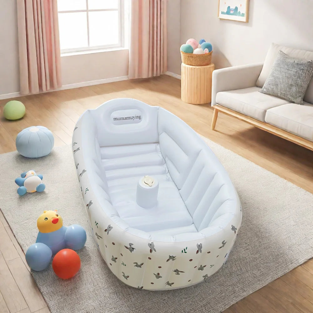 Baby Swimming Bathtub Children's Portable Outdoor Inflatable Pool Children's Bathtub Newborn Swimming Pool