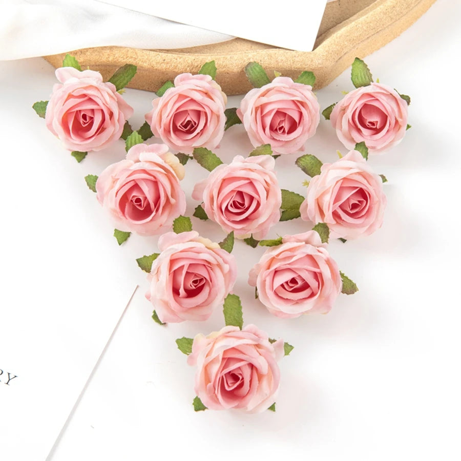 10PCS Of Artificial Plants DIY Home Decor Valentine' Decoration Wedding Party Garden Rose Arch Silk Bridal Accessorise Clearance