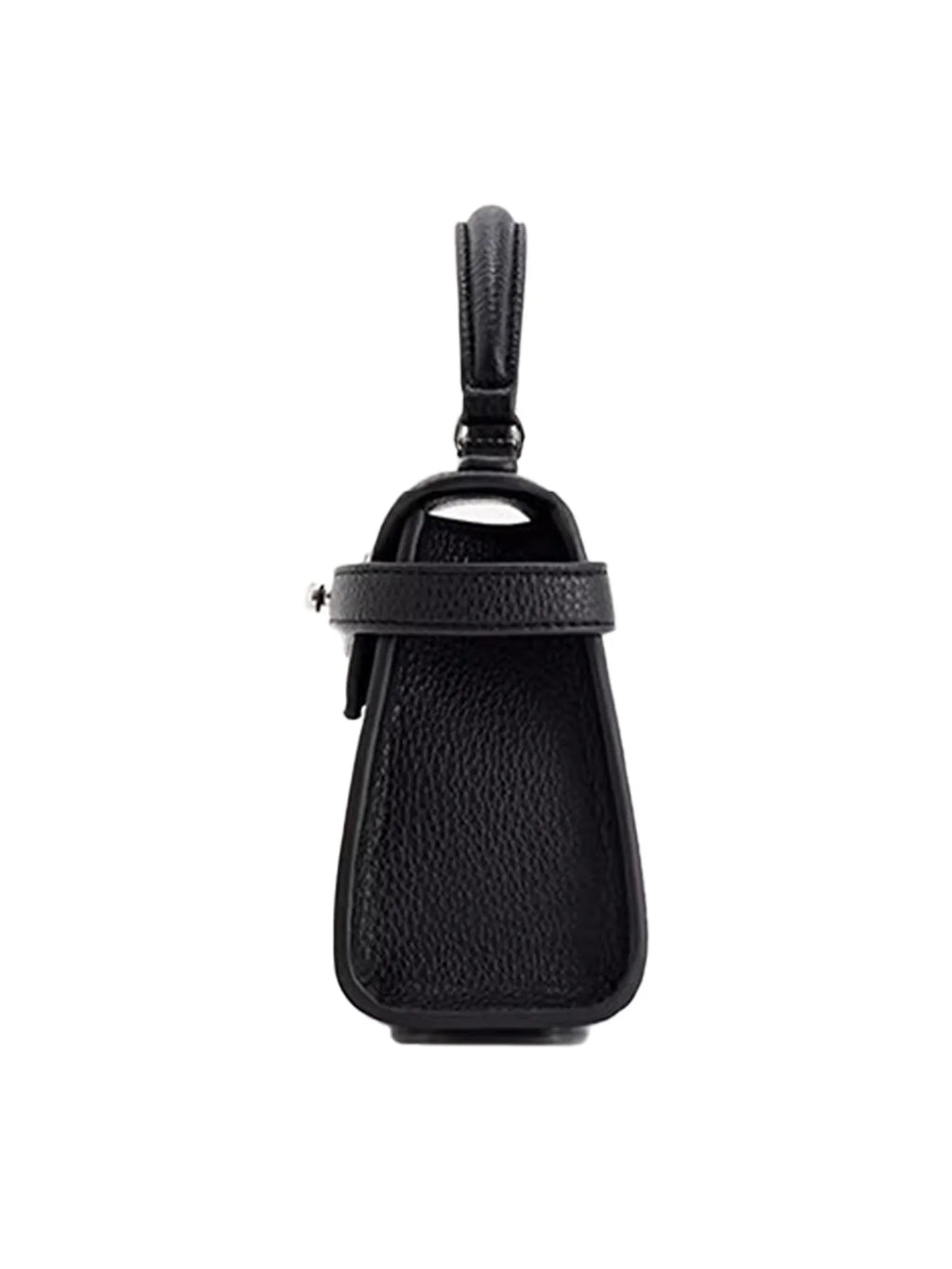 Trapezoidal bag new leather women's bag senior cross-body bag Fashion niche hand bag commuter bag