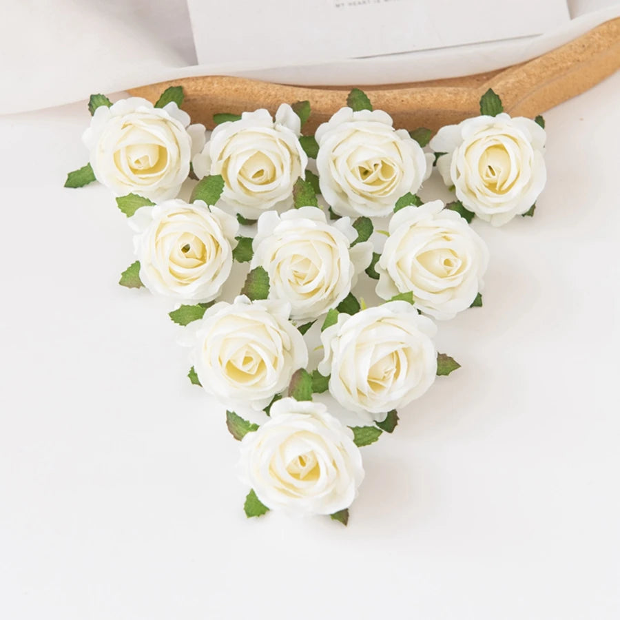10PCS Of Artificial Plants DIY Home Decor Valentine' Decoration Wedding Party Garden Rose Arch Silk Bridal Accessorise Clearance