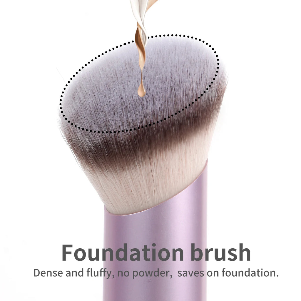 MAANGE 1PCS Makeup Brushes Angled Foundation Buffing Brush Concealer Brush Cosmetic Makeup Tools Soft Hair Oblique Makeup Brush