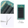 GLAMLASH Y YY W Shape Mesh Fake Natural Eyelash Extension C/D/L/LU Makeup Lashes Hand-woven Y False Premade Volume Lash