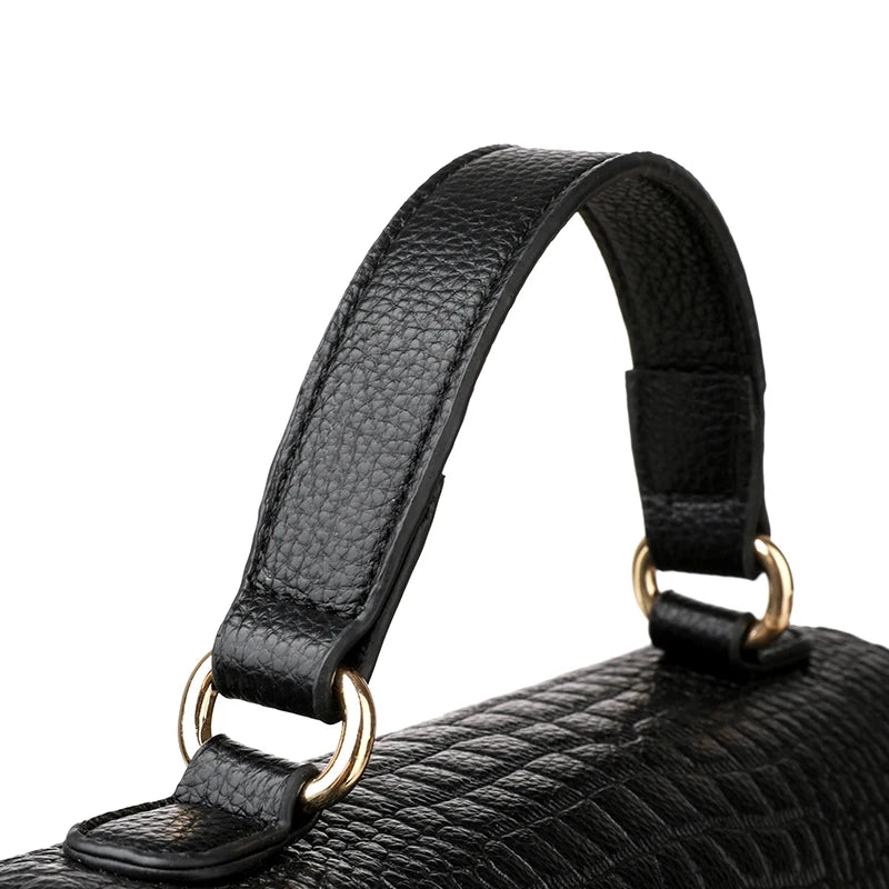 Brand Luxury Large Capacity Multilayer Shoulder Messenger Bag Women High Quality Leather Handbag Design Female Crossbody Tote