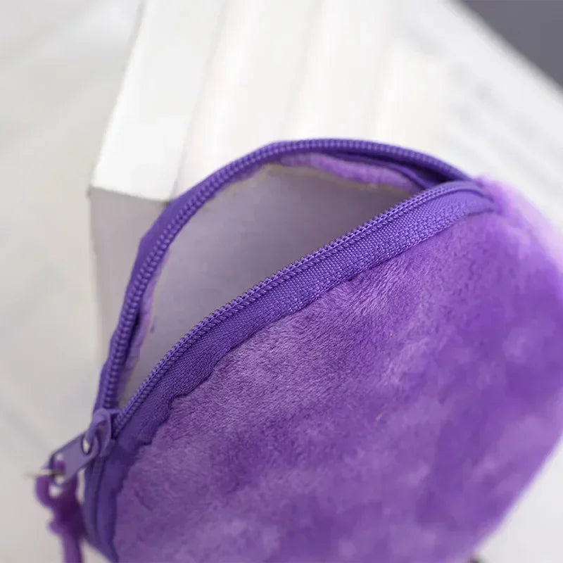 Paw Patrols Round Wallet Cute Keychain Bag Printing Coin Zipper Purse Anime Small Change Bags Convenient Mini Storage Pouch Gift