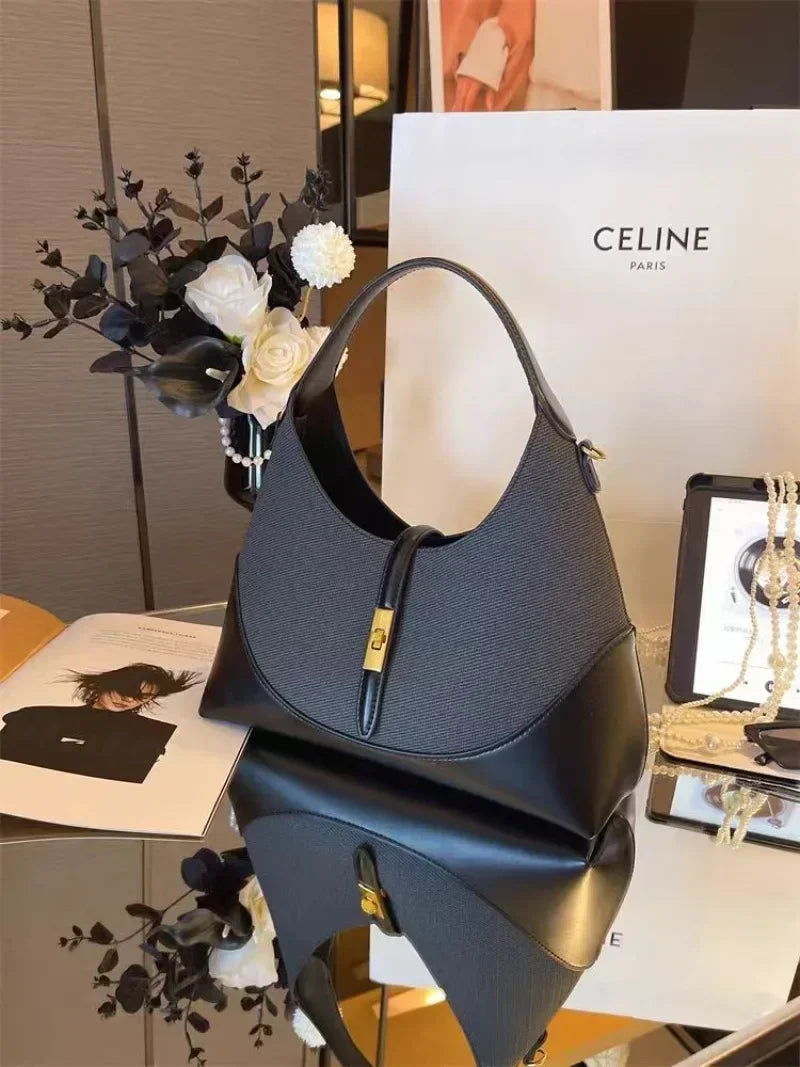Fashion Women Handbag New Large Capacity Patchwork Crossbody Bag Multifunctional Commuting Shoulder Bag Designer Bag Dinner Bag