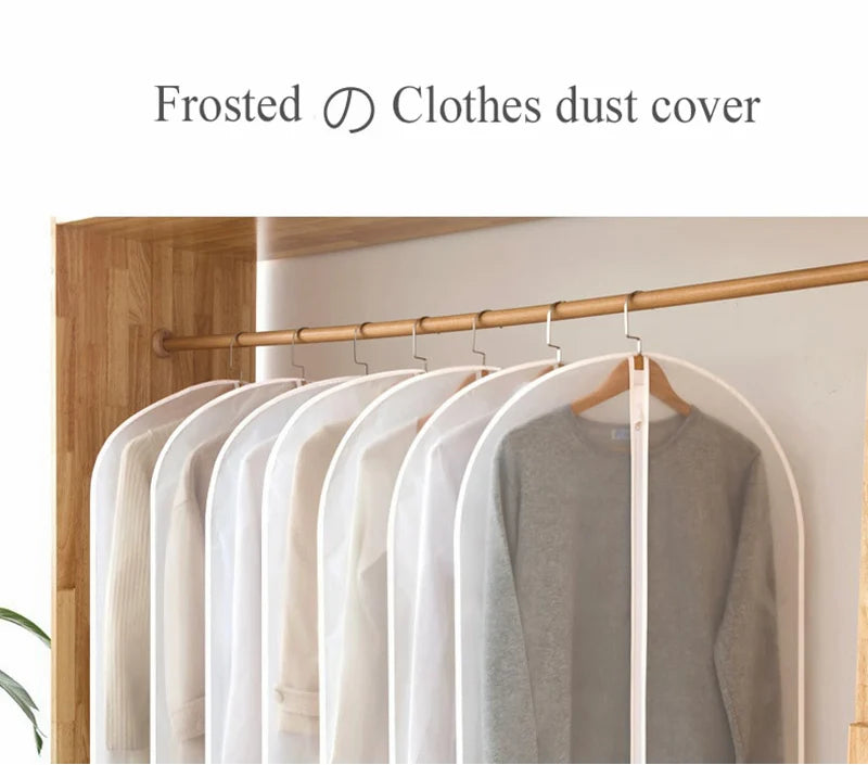 Clothes Hanging Dust cover wedding Dress Cover Suit Coat Storage Bag Garment bags Organizer Wardrobe Hanging Clothing Organizers