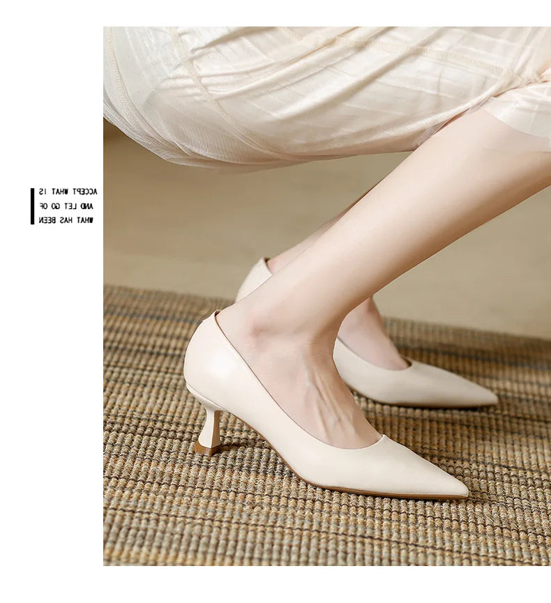 Patent Leather Fashion High Heels New Pointed Toe Pumps Elegant Woman Heeled Shoes Shallow Mouth Candy Colored Sexy Single Shoe