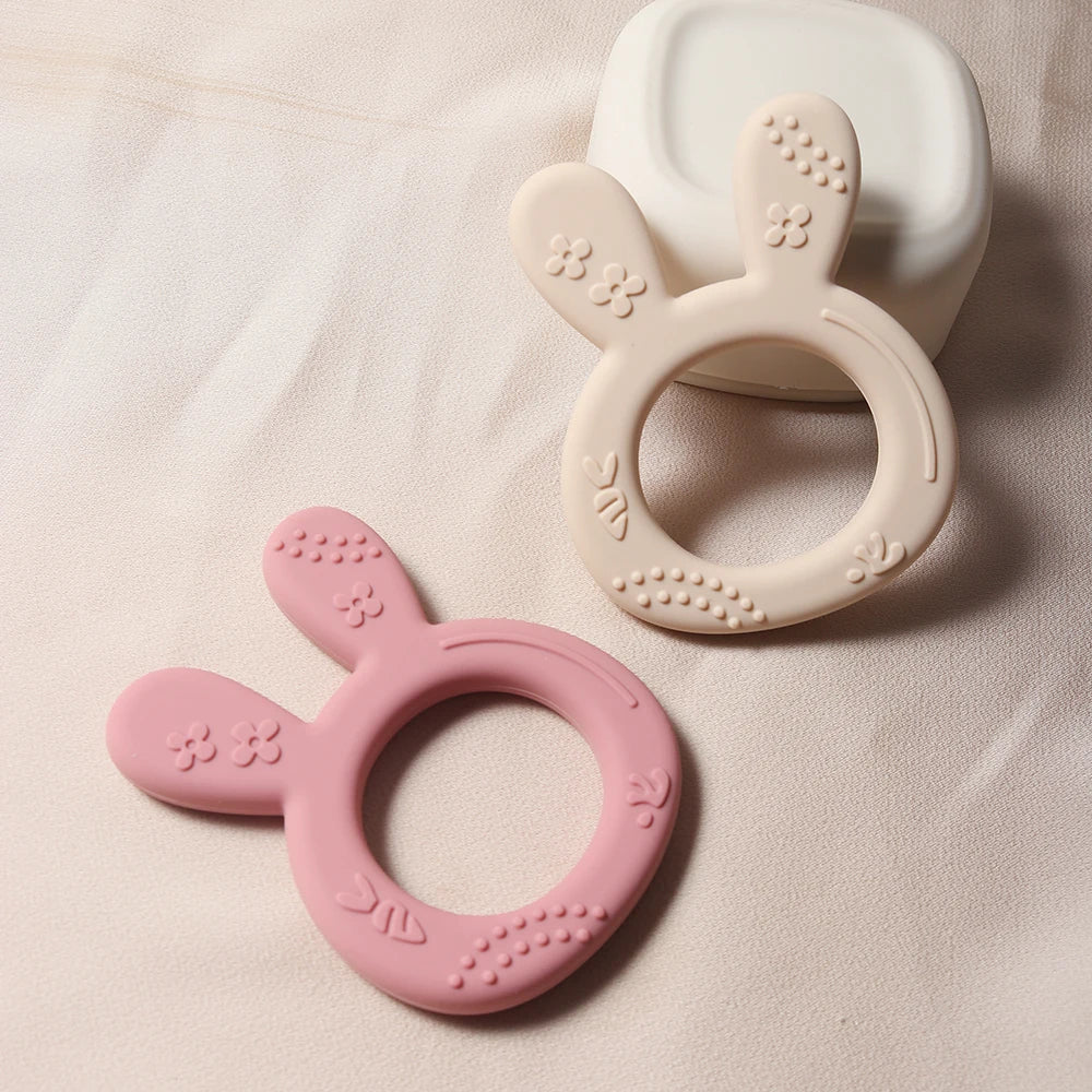 New Baby Teether Shape Silicone Teether Teething
