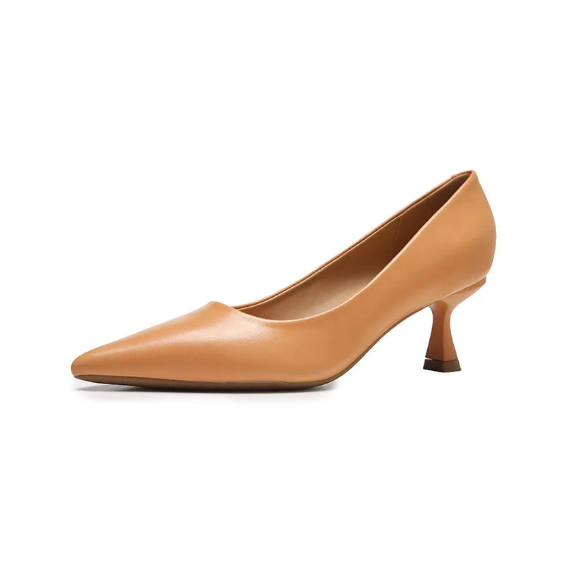 Patent Leather Fashion High Heels New Pointed Toe Pumps Elegant Woman Heeled Shoes Shallow Mouth Candy Colored Sexy Single Shoe