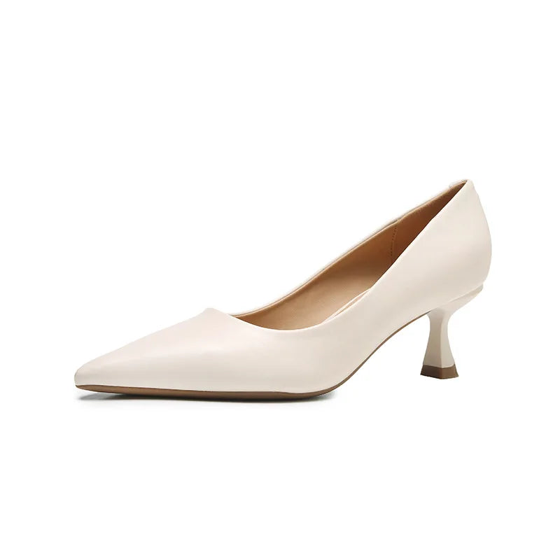 Patent Leather Fashion High Heels New Pointed Toe Pumps Elegant Woman Heeled Shoes Shallow Mouth Candy Colored Sexy Single Shoe