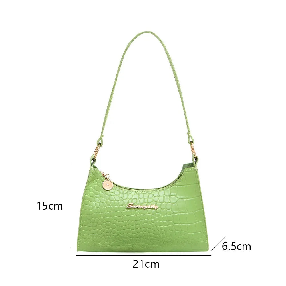 Versatile New Fashion Crossbody Bag Women's Simple Underarm Bag Casual Fashionable Diagonal Shoulder Bag