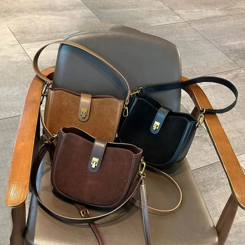 Women‘s Cowhide Genuine Leather Shoulder Bag Ladies Soft Cow Real Leather Handbag Female Fashion Luxury Design Crossbody Bags
