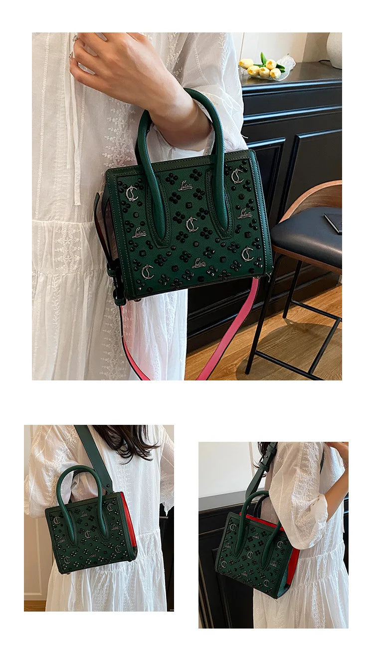 Vintage Hollow Out Tote Bag, Large Capacity Shopping Bag, Women's Versatile Shoulder & Crossbody Bag, Fashionable Retro Design