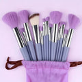 33pcs beauty set makeup kit  large and small beauty sponges for flawless makeup application and removal of makeup full set