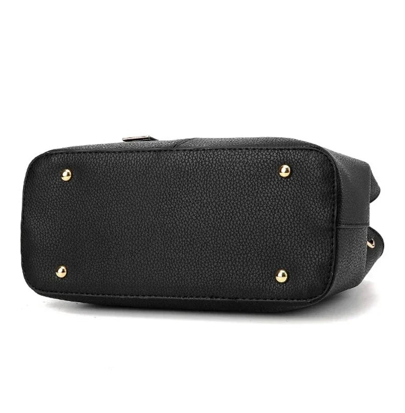 New luxury women's leather bag, well-known designer brand handbag, women's handbag wallet, fashionable shoulder bag