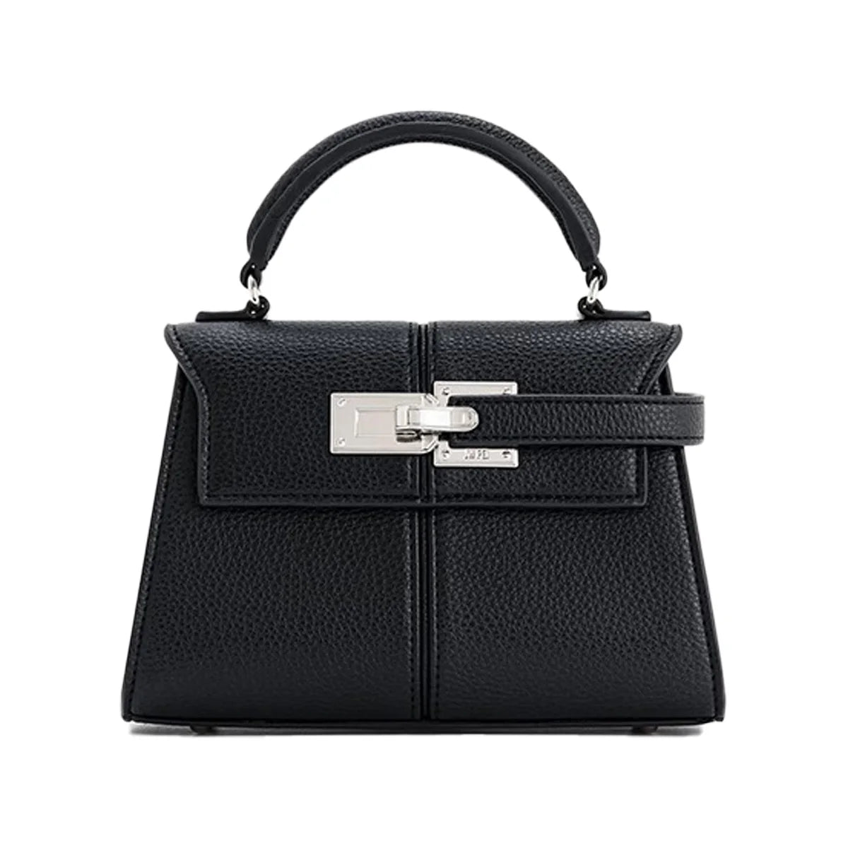 Trapezoidal bag new leather women's bag senior cross-body bag Fashion niche hand bag commuter bag