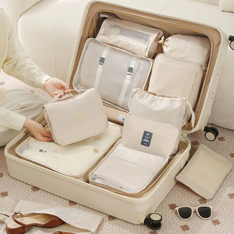 Travel Set Storage Bags Clothes Digital Toiletries Shoes Organizer bag Student Dormitories Clothing Sorting Bags Packing Cubes
