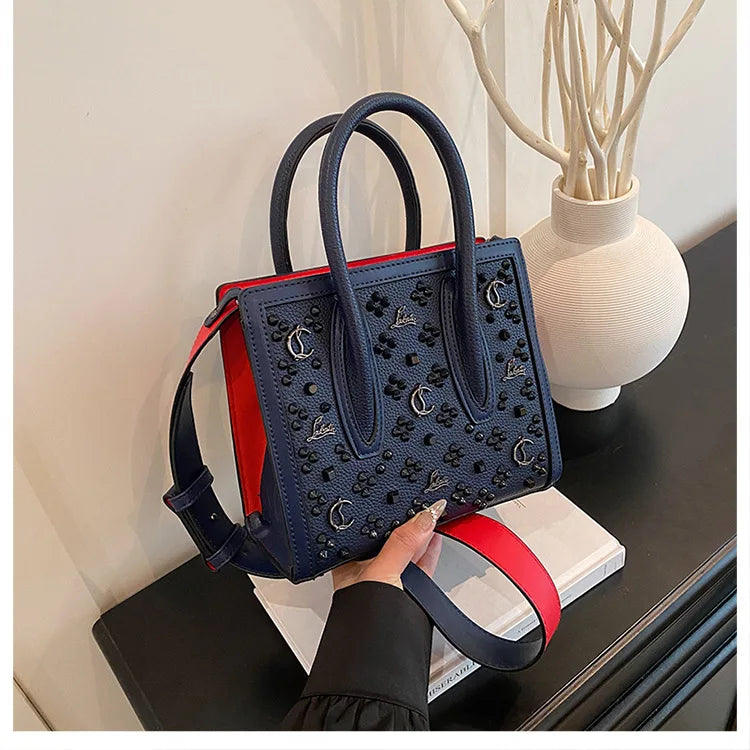 Vintage Hollow Out Tote Bag, Large Capacity Shopping Bag, Women's Versatile Shoulder & Crossbody Bag, Fashionable Retro Design