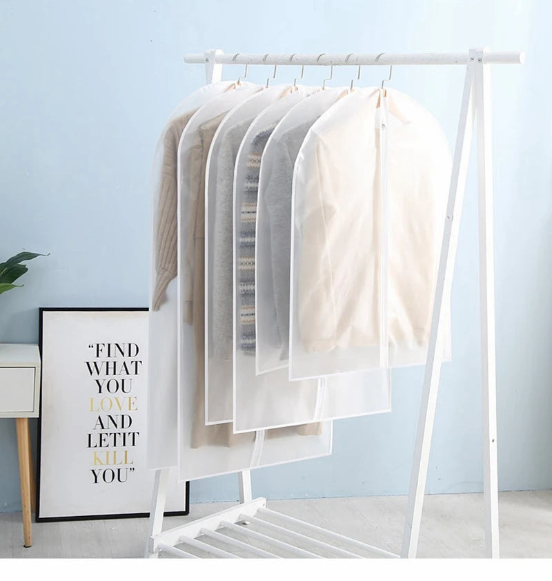 Clothes Hanging Dust cover wedding Dress Cover Suit Coat Storage Bag Garment bags Organizer Wardrobe Hanging Clothing Organizers