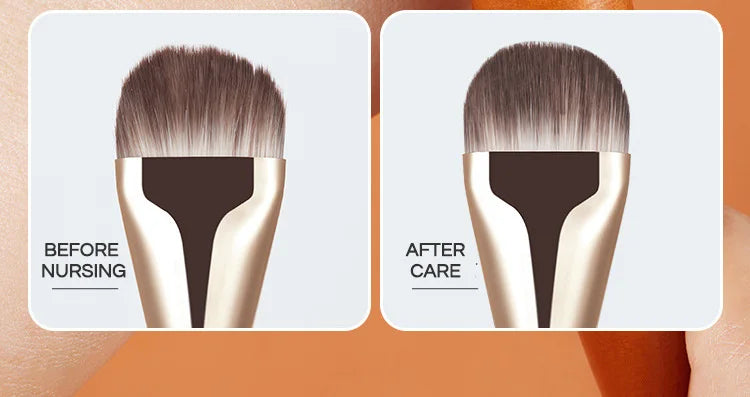Hot Sale Flat Head Makeup Brush GECOMO Foundation Brush Quickly Apply Foundation Makeup