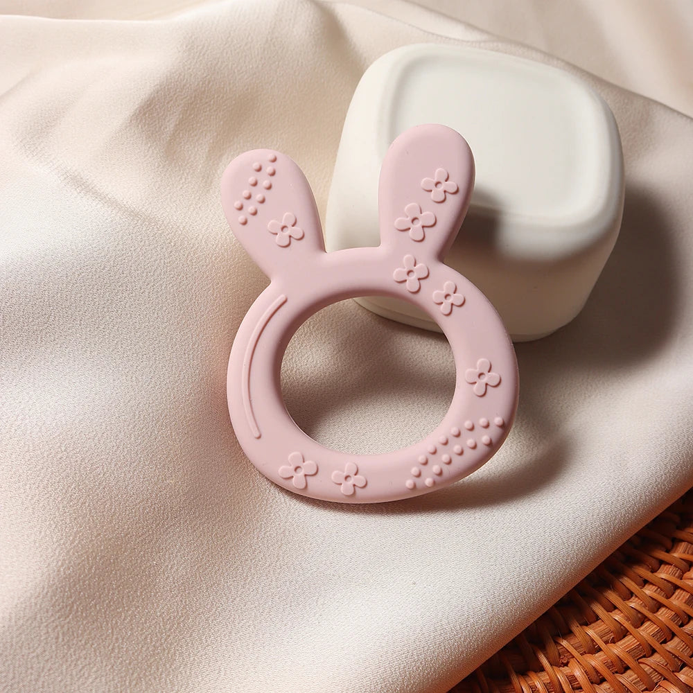 New Baby Teether Shape Silicone Teether Teething