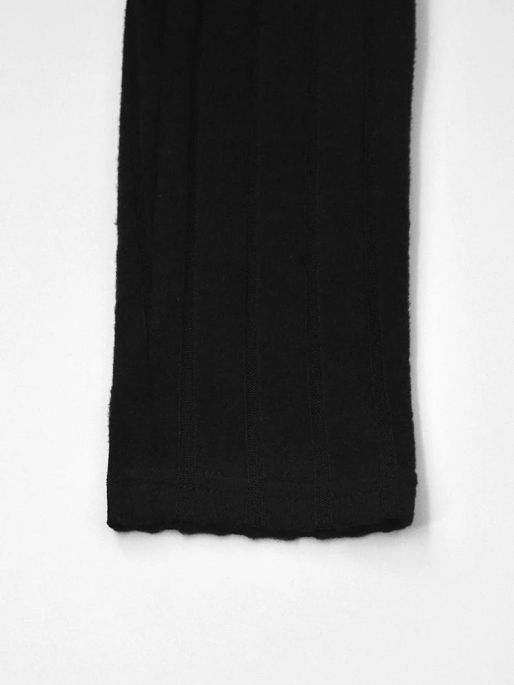 Solid Dresses Autumn Winter New Women Long Sleeves Turtleneck Sexy Bodycon Sheath Mini Dress Club Elegant Party Knitted Dresses