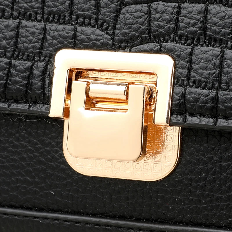 Brand Luxury Large Capacity Multilayer Shoulder Messenger Bag Women High Quality Leather Handbag Design Female Crossbody Tote
