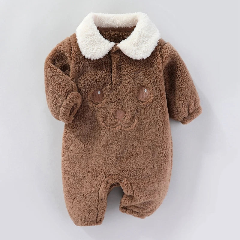 Cute Newborn Baby Bodysuit New Winter Autumn Baby Clothes Cartoon Girl Rompers Spring Soft Infant Jumpsuit 0 to 12 Months