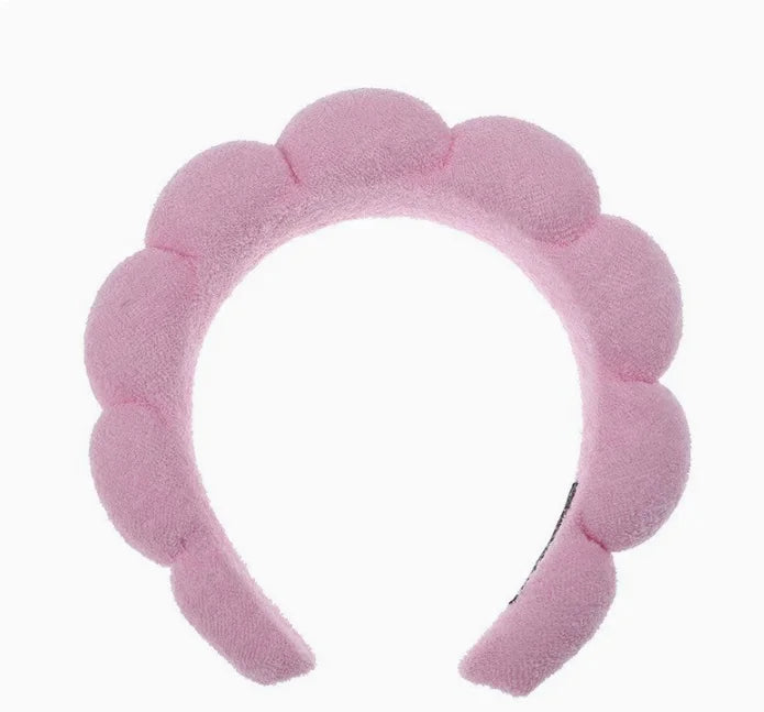 Bath face sponge hair band beauty makeup yoga multi-use solid hair band