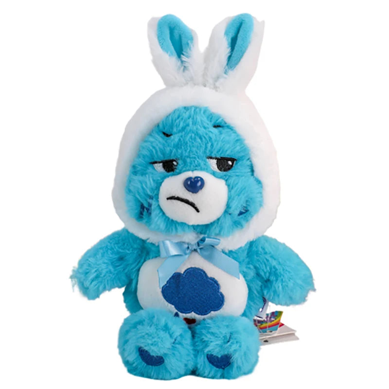 Care Bears 20cm Suction Cup Plush Pendant Rabbit Ear Bear Doll Car Home Decor Bag Ornament Lovely Birthday Gift for Kids & Fans