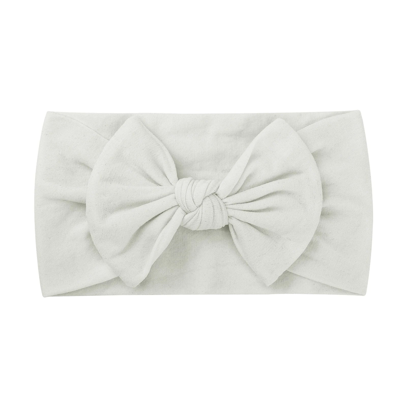 48 colors Baby Bowknot Hairband Broadside Headband Kids Girls Boutique Elastic Protect Turban Headwear Baby Hair Accessories