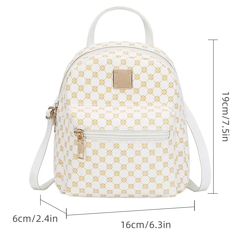 Classic Women Backpack Fashion School Bags Female Daily Shopping Girl Backpacks Schoolbags