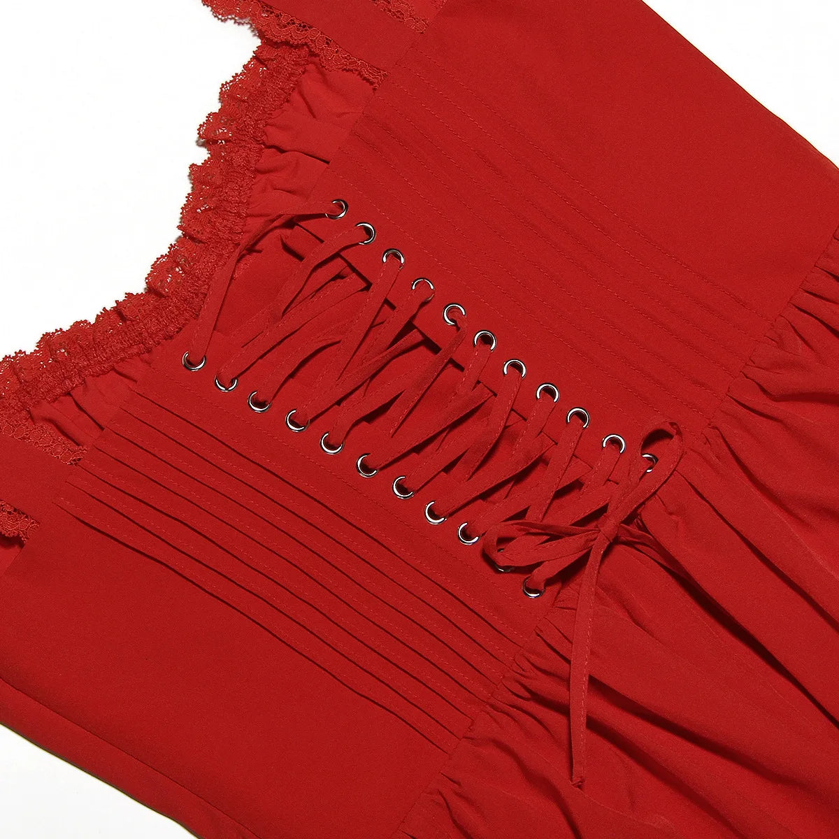 Mingmingx White A Line Party Dresses Women Mini Elegant Lace Up Holiday Dress Casual Spaghetti Strap Summer Women Clothing